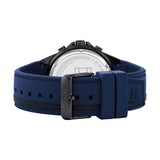 Tommy Hilfiger Aiden Chronograph Blue Dial Blue Silicone Strap Watch For Men - 1791860 Authentic Buy Shop Now