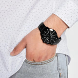 Tommy Hilfiger Jimmy Chronograph Grey Dial Grey Steel Strap Watch For Men - 1791951 Authentic Buy Shop Now