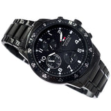 Tommy Hilfiger Jimmy Chronograph Grey Dial Grey Steel Strap Watch For Men - 1791951 Authentic Buy Shop Now