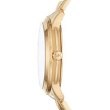 Michael Kors Runway Mercer Crystals Gold Dial Gold Steel Strap Watch For Women - MK6714 Authentic Buy Shop Now