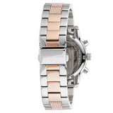 Michael Kors Ritz Chronograph White Dial Two Tone Steel Strap Watch For Women - MK6651 Authentic Buy Shop Now