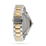 Michael Kors Layton Quartz Silver Dial Two Tone Steel Strap Watch For Women - MK6899 Authentic Buy Shop Now