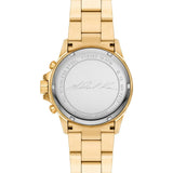 Michael Kors Everest Chronograph White Dial Gold Steel Strap Watch For Women - MK7212 Authentic Buy Shop Now