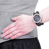 Michael Kors Ceramic Black Dial Black Steel Strap Watch for Women - MK5388 Authentic Buy Shop Now