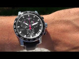 Tissot Supersport Chrono Black Dial Black Leather Strap Watch for Men - T125.617.16.051.00 Authentic Buy Shop Now