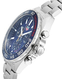 Tag Heuer Formula 1 Red Bull Racing Chronograph Blue Dial Silver Steel Strap Watch for Men - CAZ101AK.BA0842 Authentic Buy Shop Now