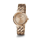 Guess Rumour Quartz Rose Gold Dial Rose Gold Steel Strap Watch For Women - GW0613L3 Authentic Buy Shop Now