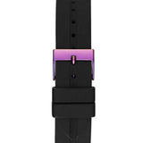Guess Libra Black Dial Black Silicone Strap Watch For Women - GW0618L3 Authentic Buy Shop Now