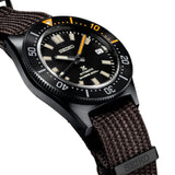Seiko Prospex Black Series 1965 Limited Edition Black Dial Brown NATO Strap Watch For Men - SPB253J1 Authentic Buy Shop Now