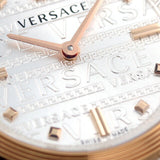 Versace V-Twist White Dial White Leather Strap Watch for Women - VELS00419 Authentic Buy Shop Now