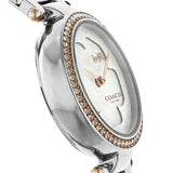 Coach Park Mother of Pearl Dial Silver Mesh Bracelet Watch for Women - 14503510 Authentic Buy Shop Now