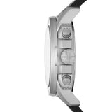Fossil Modern Machine Chronograph Black Dial Black Leather Strap Watch for Men - FS4928 Authentic Buy Shop Now