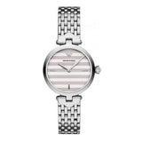 Emporio Armani Arianna Analog White Dial Silver Steel Strap Watch For Women - AR11195 Authentic Buy Shop Now