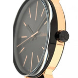 Calvin Klein Boost Black Dial Black Leather Strap Watch for Men - K7Y21TCZ Authentic Buy Shop Now