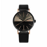 Calvin Klein Boost Black Dial Black Leather Strap Watch for Men - K7Y21TCZ Authentic Buy Shop Now