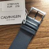 Calvin Klein Even Blue Dial Blue Leather Strap Watch for Men - K7B214VN Authentic Buy Shop Now