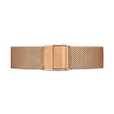 Daniel Wellington Petite Melrose Brown Dial Rose Gold Mesh Strap Watch For Women - DW00100477 Authentic Buy Shop Now
