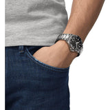 Tissot Seastar 1000 Black Dial Silver Steel Strap Watch For Men - T120.410.11.051.00 Authentic Buy Shop Now