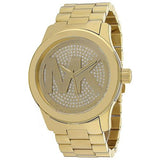 Michael Kors Runway Gold Dial Gold Steel Strap Watch for Women - MK5706 Authentic Buy Shop Now