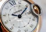 Cartier Ballon Bleu De Cartier Diamonds Silver Dial Two Tone Steel Strap Watch for Women - W3BB0026 Authentic Buy Shop Now