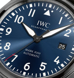 IWC Pilot’s Watch Mark XVIII Edition “Laureus Sport for Good Foundation" Blue Dial Black Nylon Strap Watch for Men - IW324703 Authentic Buy Shop Now