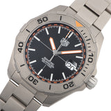 Tag Heuer Aquaracer Calibre 5 Bamford Limited Edition Black Dial Grey Steel Strap Watch for Men - WAY208C.FC6383 Authentic Buy Shop Now