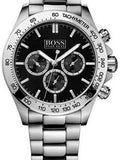 Hugo Boss Ikon Black Dial Silver Steel Strap Watch for Men - 1512965 Authentic Buy Shop Now