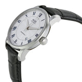 Mido Baroncelli III Automatic Silver Dial Black Leather Strap Watch For Women - M7600.4.21.4 Authentic Buy Shop Now