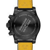 Breitling Avenger Chronograph 45mm Night Mission Black Dial Black Nylon Strap Watch for Men - V13317101B1X1 Authentic Buy Shop Now