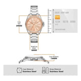 Michael Kors Kacie Three-Hand Gold Dial Silver Steel Strap Watch for Women - MK4854 Authentic Buy Shop Now