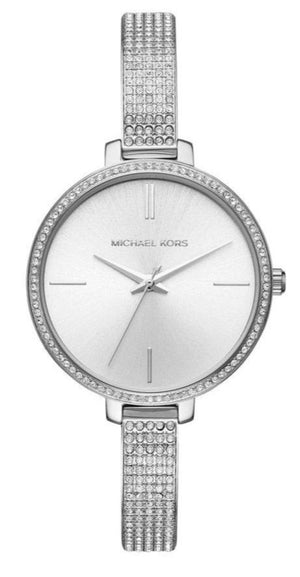 Michael Kors Jaryn Quartz Silver Dial Silver Steel Strap Watch For Women - MK3783 Authentic Buy Shop Now