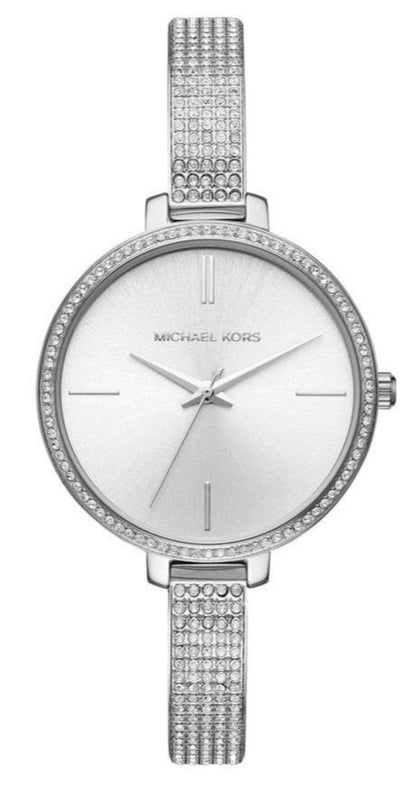 Michael Kors Jaryn Quartz Silver Dial Silver Steel Strap Watch For Women - MK3783 Authentic Buy Shop Now