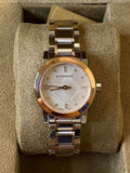 Burberry The City Silver Dial Two Tone Steel Strap Watch for Women - BU9214 Authentic Buy Shop Now