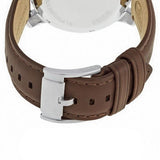 Fossil Grant Twist Multi-Function White Dial Brown Leather Strap Watch for Men - ME1144 Authentic Buy Shop Now
