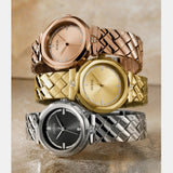 Guess Rumour Quartz Rose Gold Dial Rose Gold Steel Strap Watch For Women - GW0613L3 Authentic Buy Shop Now