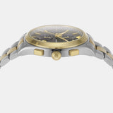 Emporio Armani Paolo Chronograph Blue Dial Two Tone Steel Strap Watch For Men - AR11579 Authentic Buy Shop Now
