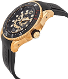 Gucci Dive Quartz Black Dial Black Rubber Strap Watch For Men - YA136219 Authentic Buy Shop Now