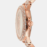 Michael Kors Camille Multifunctional Crystals Rose Gold Dial Rose Gold Steel Strap Watch for Women - MK6961 Authentic Buy Shop Now