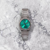 Tissot PRX Green Dial Silver Steel Strap Watch for Women - T137.210.11.081.00 Authentic Buy Shop Now