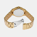 Michael Kors Lenox Three Hand Silver Dial Gold Steel Strap Watch For Women - MK7361 Authentic Buy Shop Now