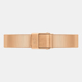 Daniel Wellington Quadro Studio Green Dial Rose Gold Mesh Strap Watch For Women - DW00100520 Authentic Buy Shop Now