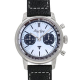Breitling Top Time B01 Triumph Blue Dial Black Leather Strap Watch for Men - AB01764A1C1X1 Authentic Buy Shop Now