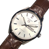 Tag Heuer Carrera Day Date Silver Dial Brown Leather Strap Watch for Men - WBN2011.FC6484 Authentic Buy Shop Now