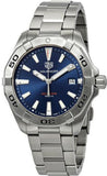 Tag Heuer Aquaracer Blue Dial Silver Steel Strap Watch for Men - WBD1112.BA0928 Authentic Buy Shop Now