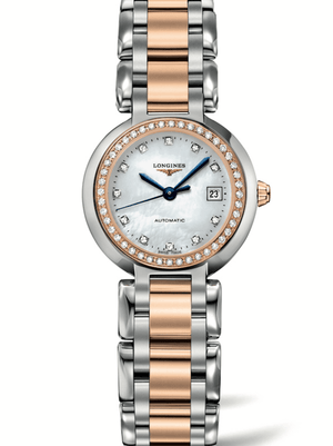 Longines PrimaLuna Automatic Diamond 26.5mm Watch for Women - L8.111.5.89.6 Authentic Buy Shop Now
