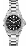 Tag Heuer Aquaracer Black Dial Silver Steel Strap Watch for Women - WBD1310.BA0740 Authentic Buy Shop Now