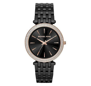 Michael Kors Darci Black Dial Black Steel Strap Watch for Women - MK3407 Authentic Buy Shop Now