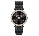 Michael Kors Darci Black Dial Black Steel Strap Watch for Women - MK3407 Authentic Buy Shop Now
