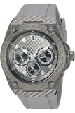 Guess Legacy Grey Dial Grey Silicone Strap Watch For Men - W1048G1 Authentic Buy Shop Now