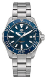 Tag Heuer Aquaracer Blue Dial Quartz Silver Steel Strap Watch for Men - WAY111C.BA0928 Authentic Buy Shop Now